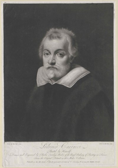 Lodovico Carracci von Artist Unknown