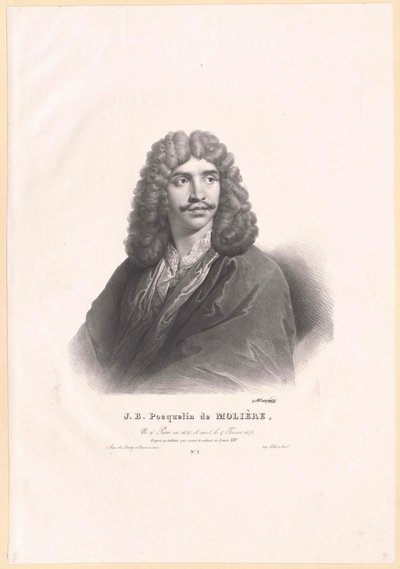 Molière von Artist Unknown