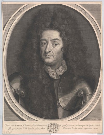 Nicolas de Catinat (Druck) von Artist Unknown