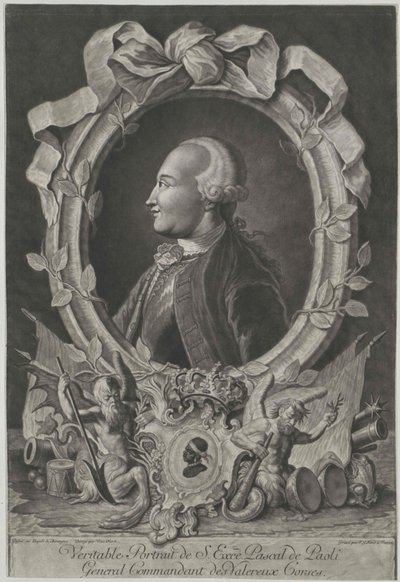 Pasquale Paoli von Artist Unknown