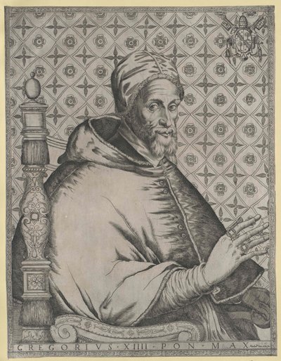 Papst Gregor XIV von Artist Unknown