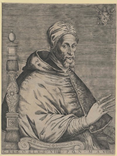 Papst Gregor XIV. von Artist Unknown