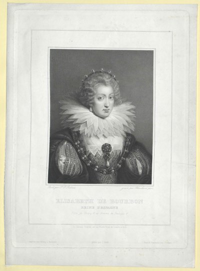 Prinzessin von Frankreich Elisabeth von Artist Unknown