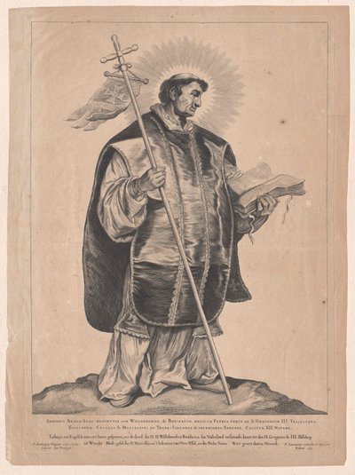 Heiliger Lebuin von Deventer von Artist Unknown