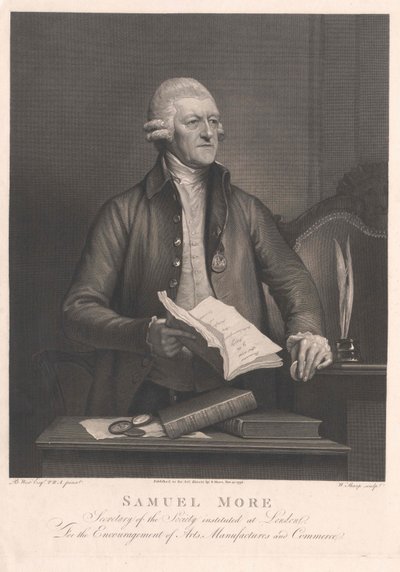 Samuel More von Artist Unknown