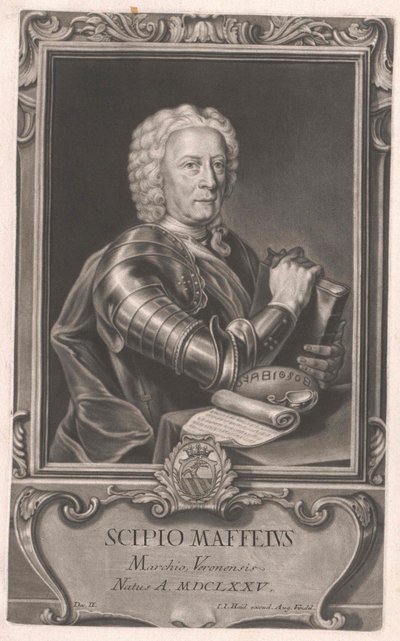 Scipione Marchese Maffei von Artist Unknown