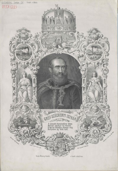 Stephan Graf Széchenyi und Felsoe-Vidék von Artist Unknown