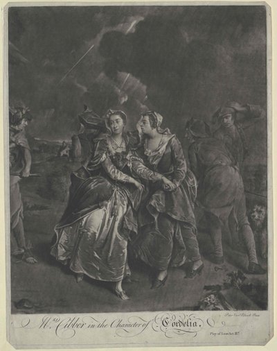 Susanna Maria Cibber von Artist Unknown