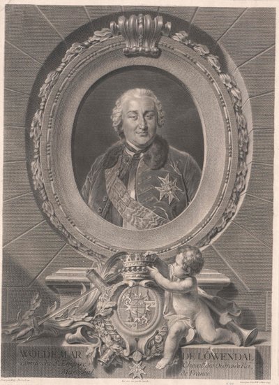 Valdemar Graf Loewendal von Artist Unknown