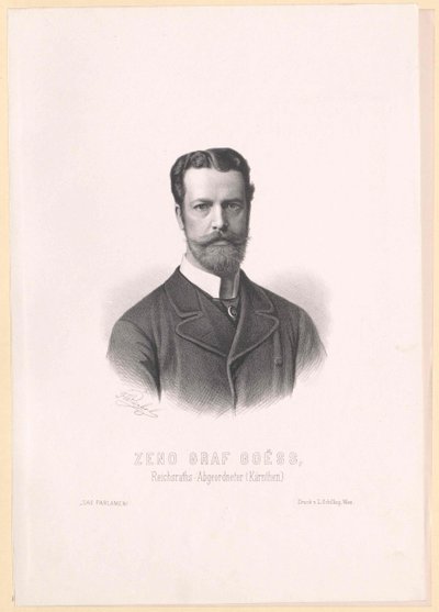 Zeno Graf Goess von Artist Unknown