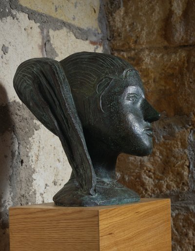 Kopf eines Mädchens von Arturo Martini