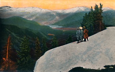 Blick vom Mount Rainier, ca. 1916 von Asahel Curtis