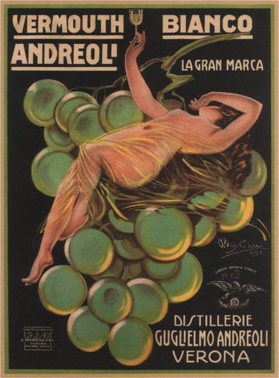 Vermouth Bianco Andreoli, 1921 von Attilio Bresciani
