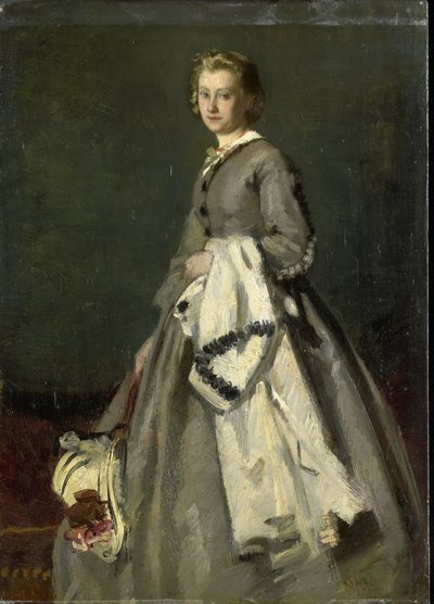 Eine junge Frau von August Allebe