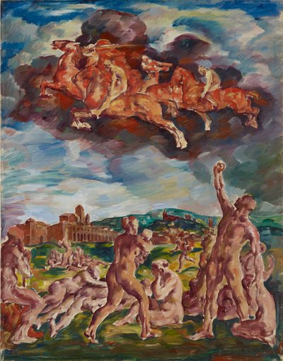 Die Reiter der Apokalypse, 1917 von August Deusser
