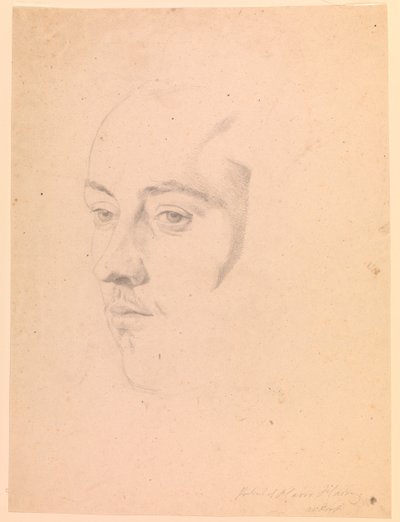 Porträt von Harro Harring von August Krafft