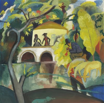 Rokoko. 1912 von August Macke