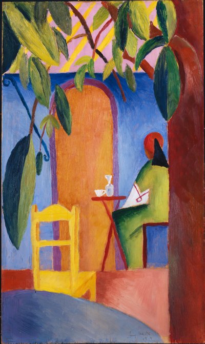 Türkisches Café von August Macke