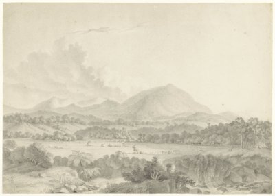 Javanische Landschaft von Auguste Antoine Joseph Payen