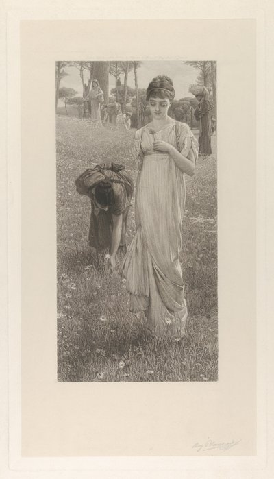 Frühling, 1879 von Auguste Blanchard