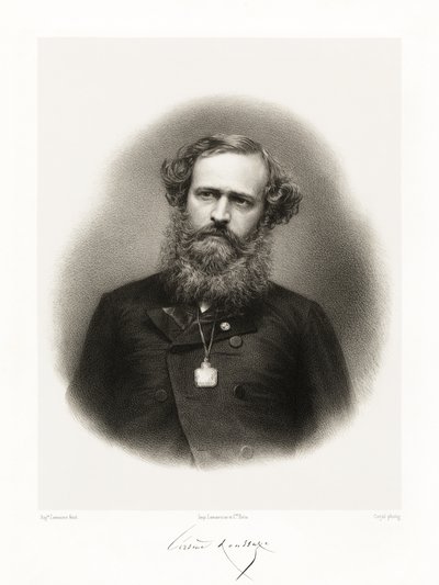 Arsène Houssaye, 1865-66 von Auguste Charles Lemoine