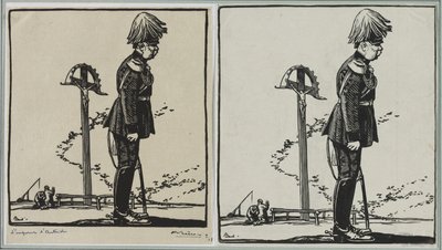 Der Kaiser von Österreich, 1914 von Auguste Louis Lepère