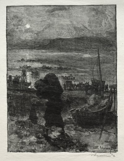 Die Sandernte von Auguste Louis Lepère