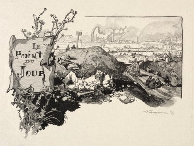 Der Tagesanbruch von Auguste Louis Lepère