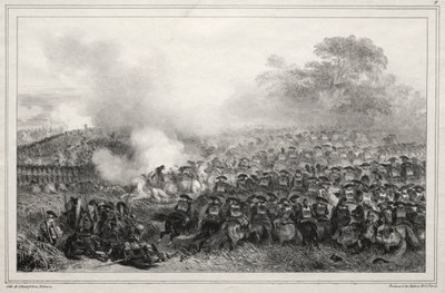 Album für 1835: Carré enfoncé... von Auguste Raffet
