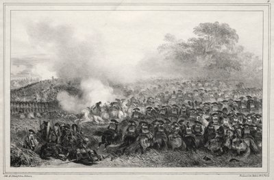 Album für 1835: Carré enfoncé..., 1835 von Auguste Raffet