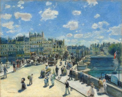 Pont Neuf, Paris von Auguste Renoir