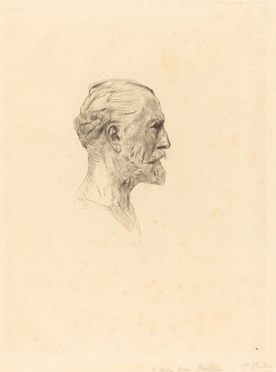 Antonin Proust, 1885 von Auguste Rodin
