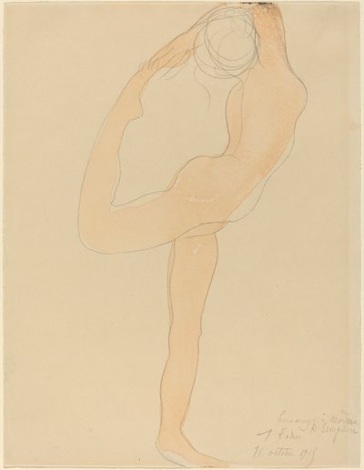 Tanzende Figur von Auguste Rodin