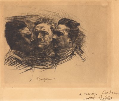 Henri Becque von Auguste Rodin