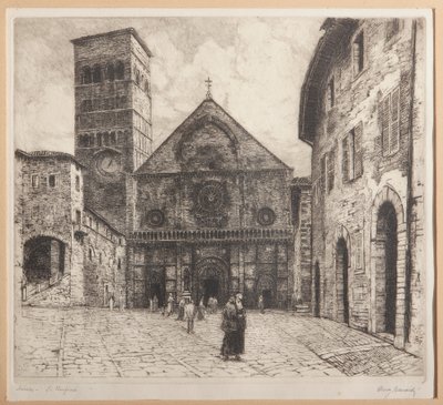 Assisi, S. Rufinus von Augusto Baracchi