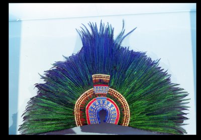 Kopfschmuck (Feder) von Aztec