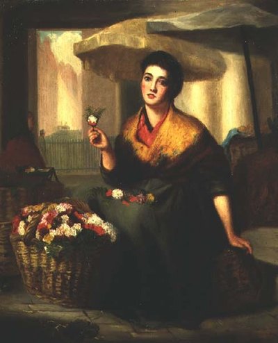 Der Blumenverkäufer von B.G. Head