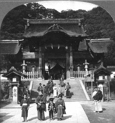 Osua-Tempel, Nagasaki, Japan von B. L. Singley