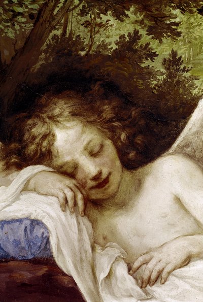 Schlafende Liebe von Baldassare (1611 89) Franceschini