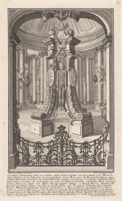 Antiquitätensaal von Balthasar Sigmund Setletzky