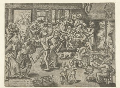 Fastnacht von Balthazar van den Bos