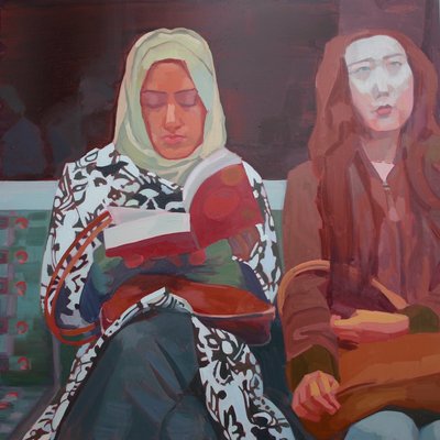 Untergrund 1 von Barbara Hoogeweegen