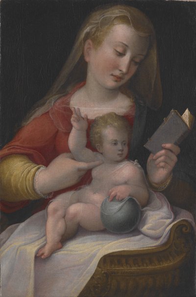 Madonna mit Kind, ca. 1580-85 von Barbara Longhi