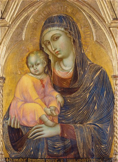 Madonna mit Kind von Barnaba da Modena