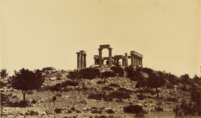 Tempel des Jupiter in Ägina von Baron Paul des Granges