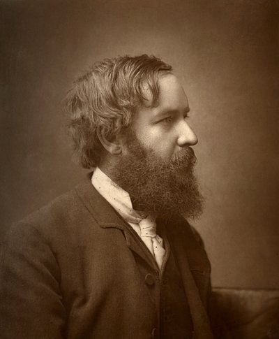 Henry Arthur Jones, britischer Dramatiker, 1886 von Barraud