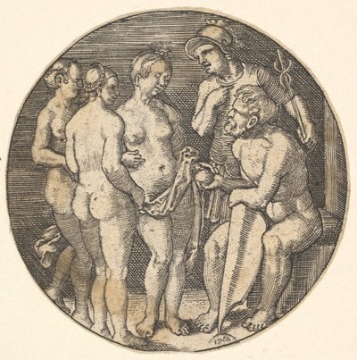 Urteil des Paris Kopie, 16. Jahrhundert von Barthel Beham