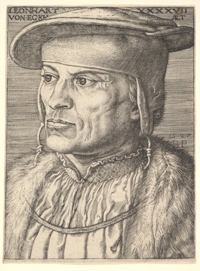 Leonard von Eckh, 1527 von Barthel Beham