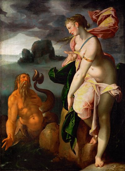 Skylla und Glaukos, ca. 1580-1582 von Bartholomaeus Spranger