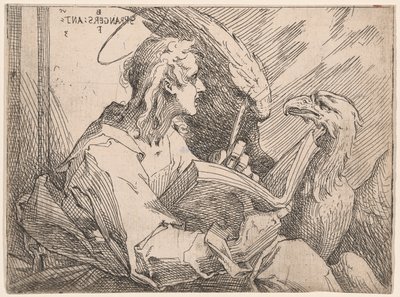 St. Johannes der Evangelist von Bartholomaeus Spranger